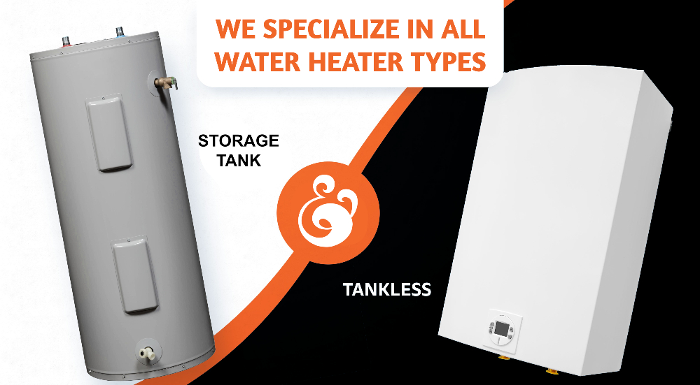 water heater install and repair