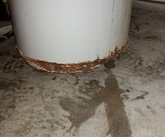 Corroded Water Heater