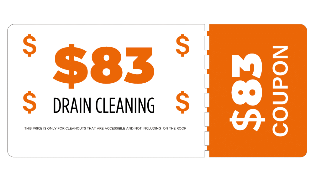 $83 Drain Cleaning Special